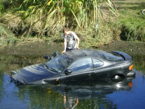 car in river 4